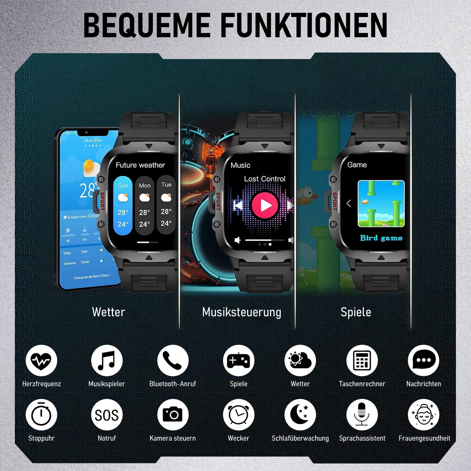 Manike QX11 Smartwatch