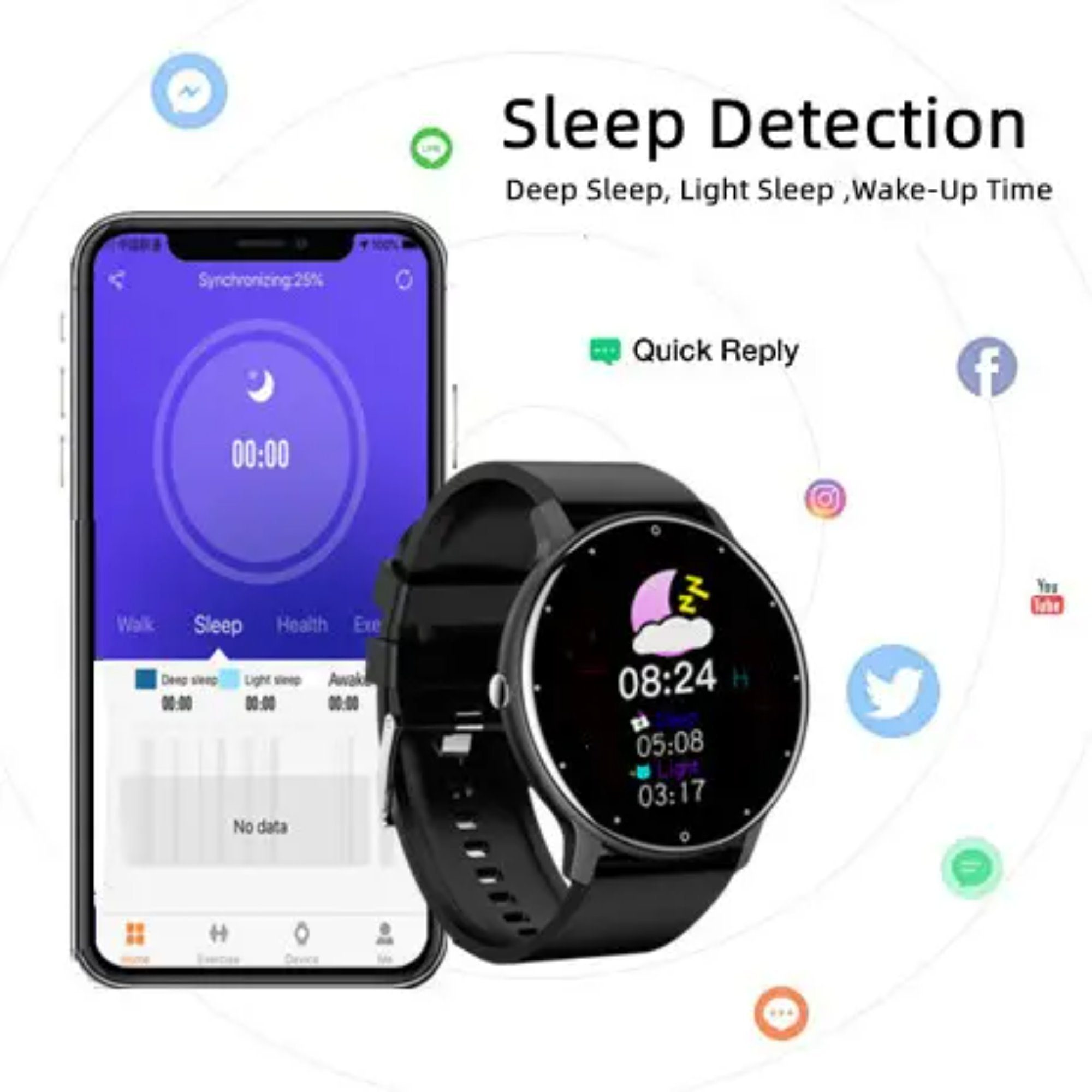 Manike ZL50 smartwatch