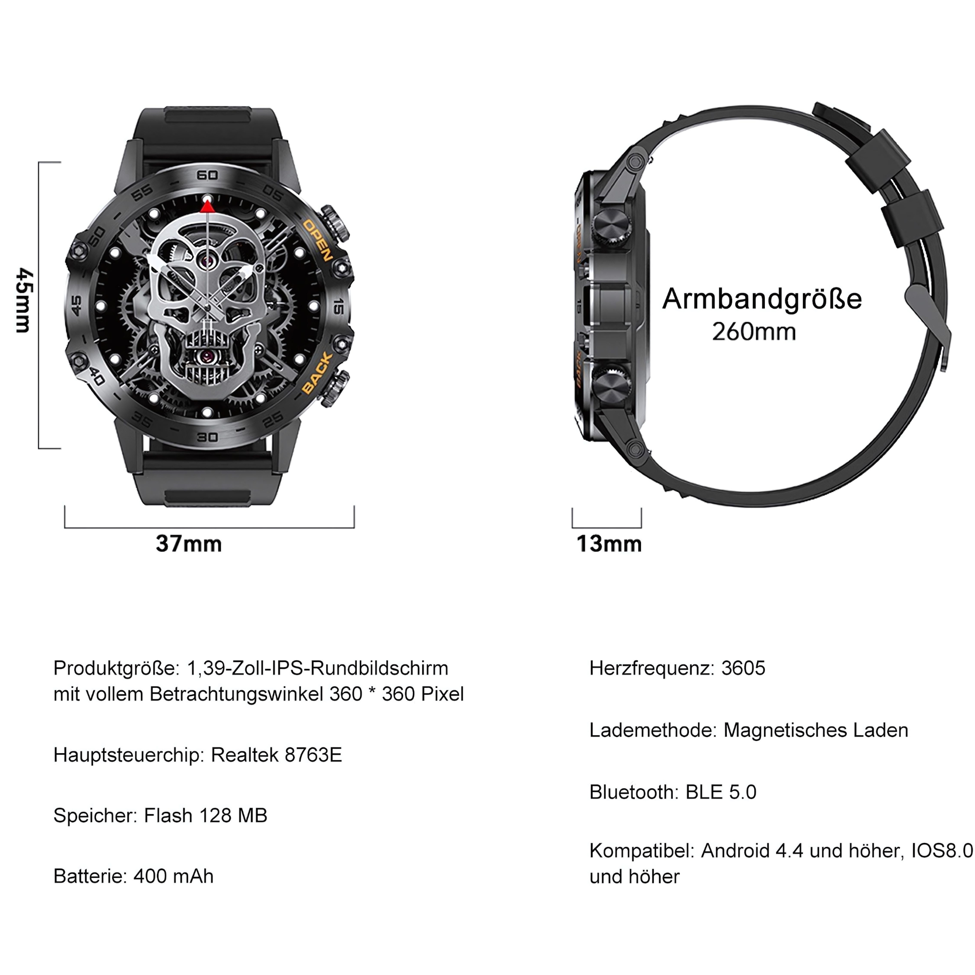 Manike KR10 Smartwatch