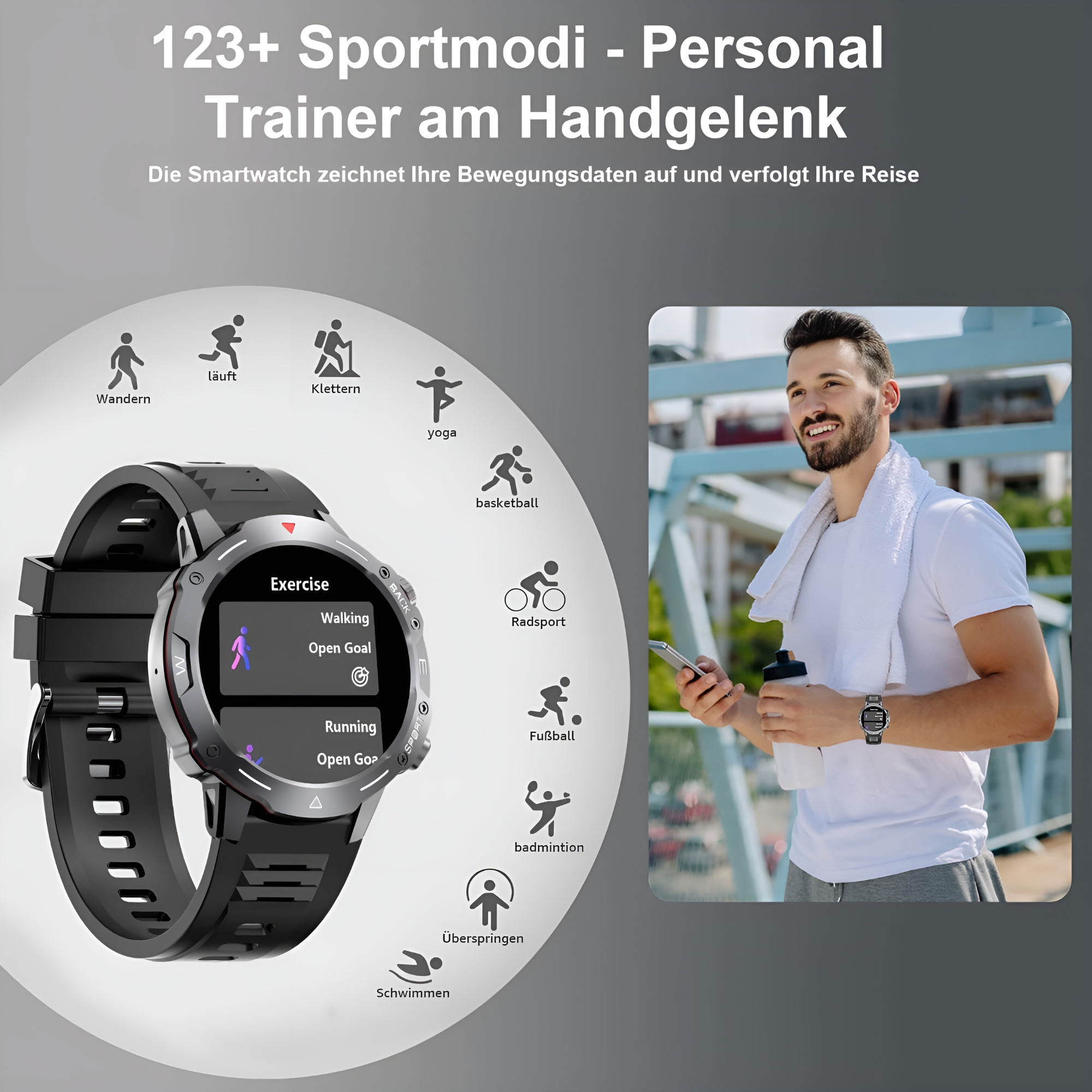 Manike KR10 Smartwatch