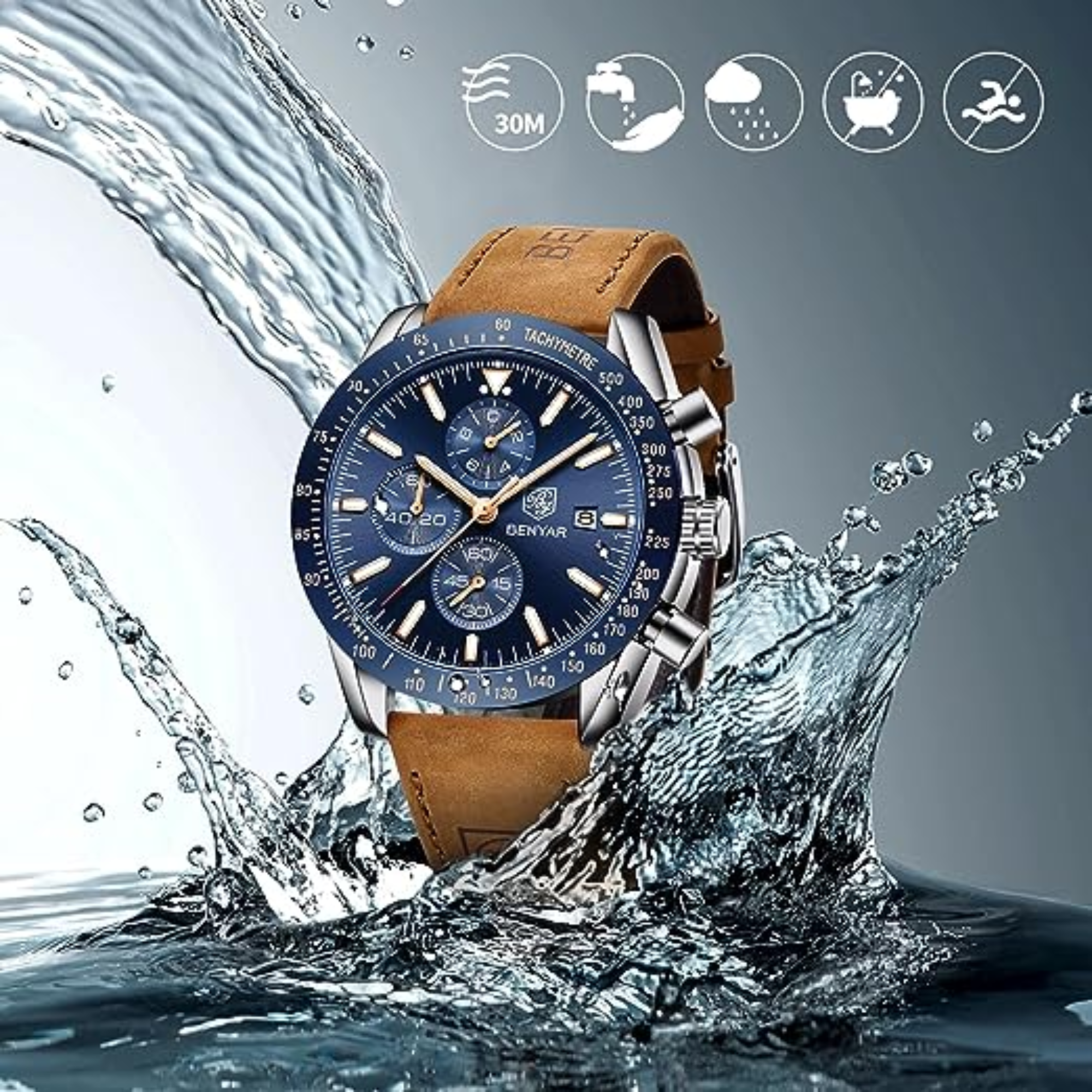 Manike BY 150 Herren-Uhr