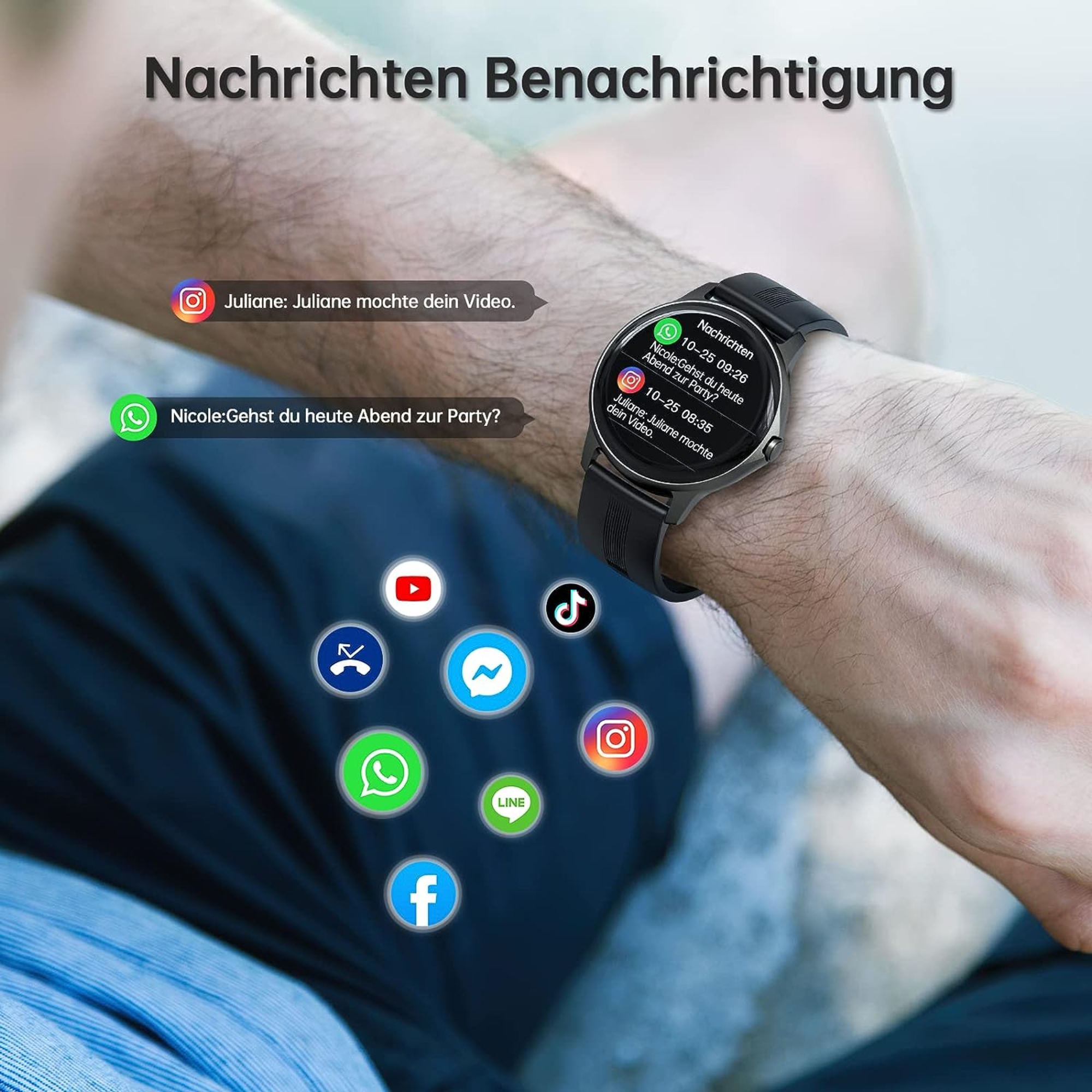 Manike ZL50 smartwatch
