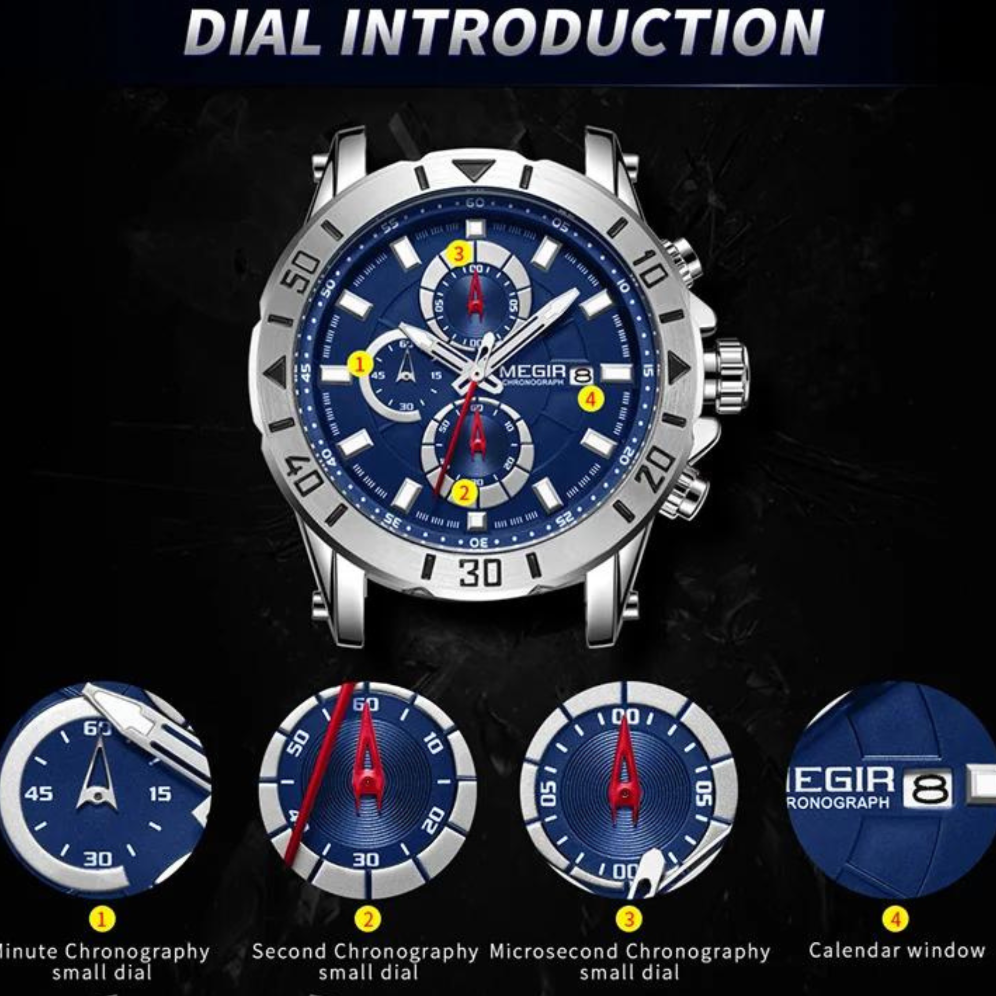 Manike MEGIR 2081 Herren Uhr