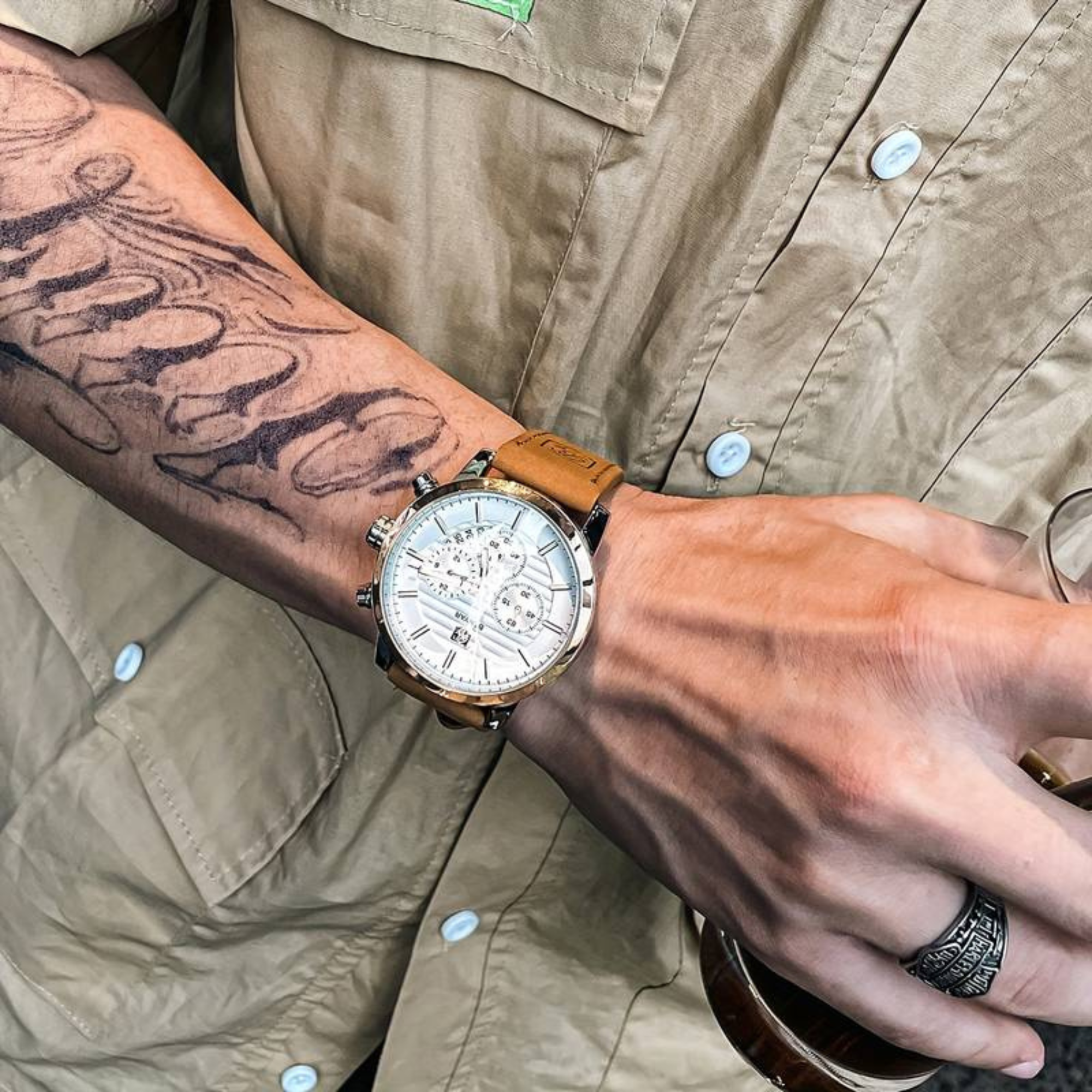 Manike BY 5104 Herren-Uhr