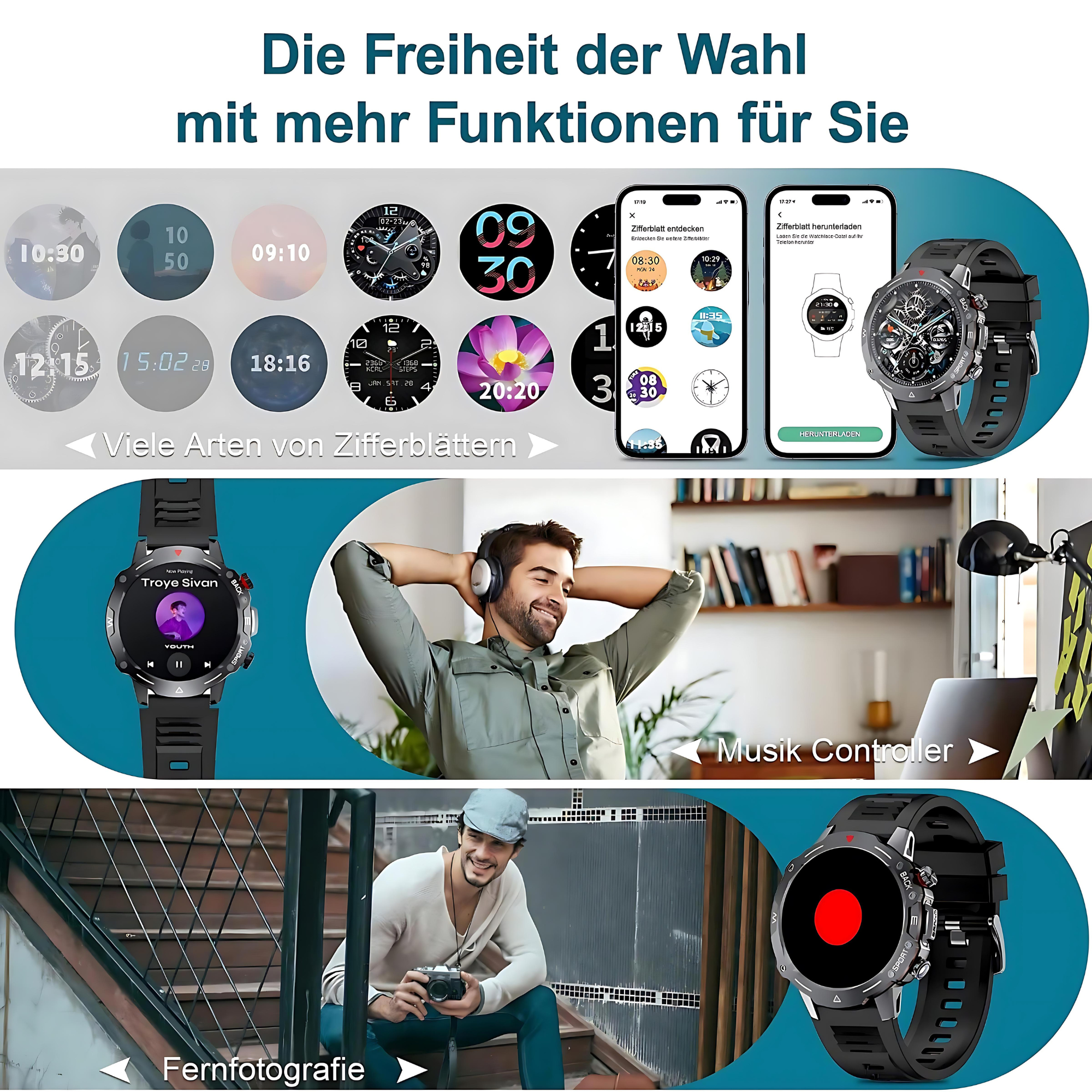 Manike KR10 Smartwatch
