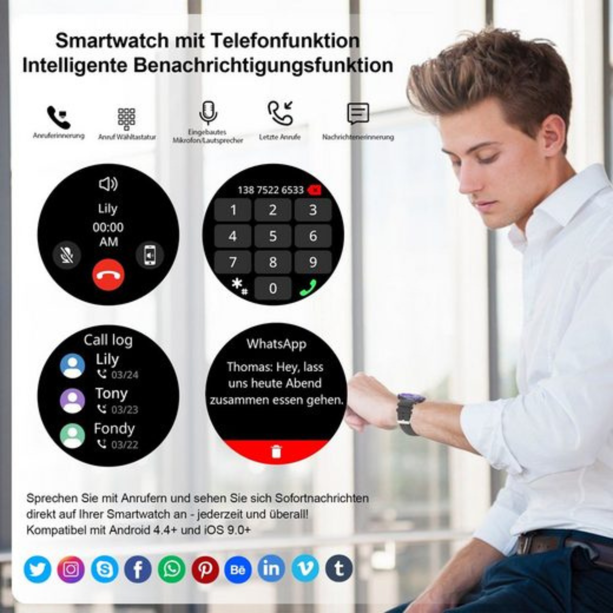 Manike G87 Smartwatch